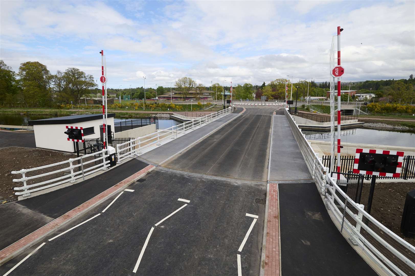 The new Torvean Bridge is due to open to drivers. Photo by Ewen Wetherspoon