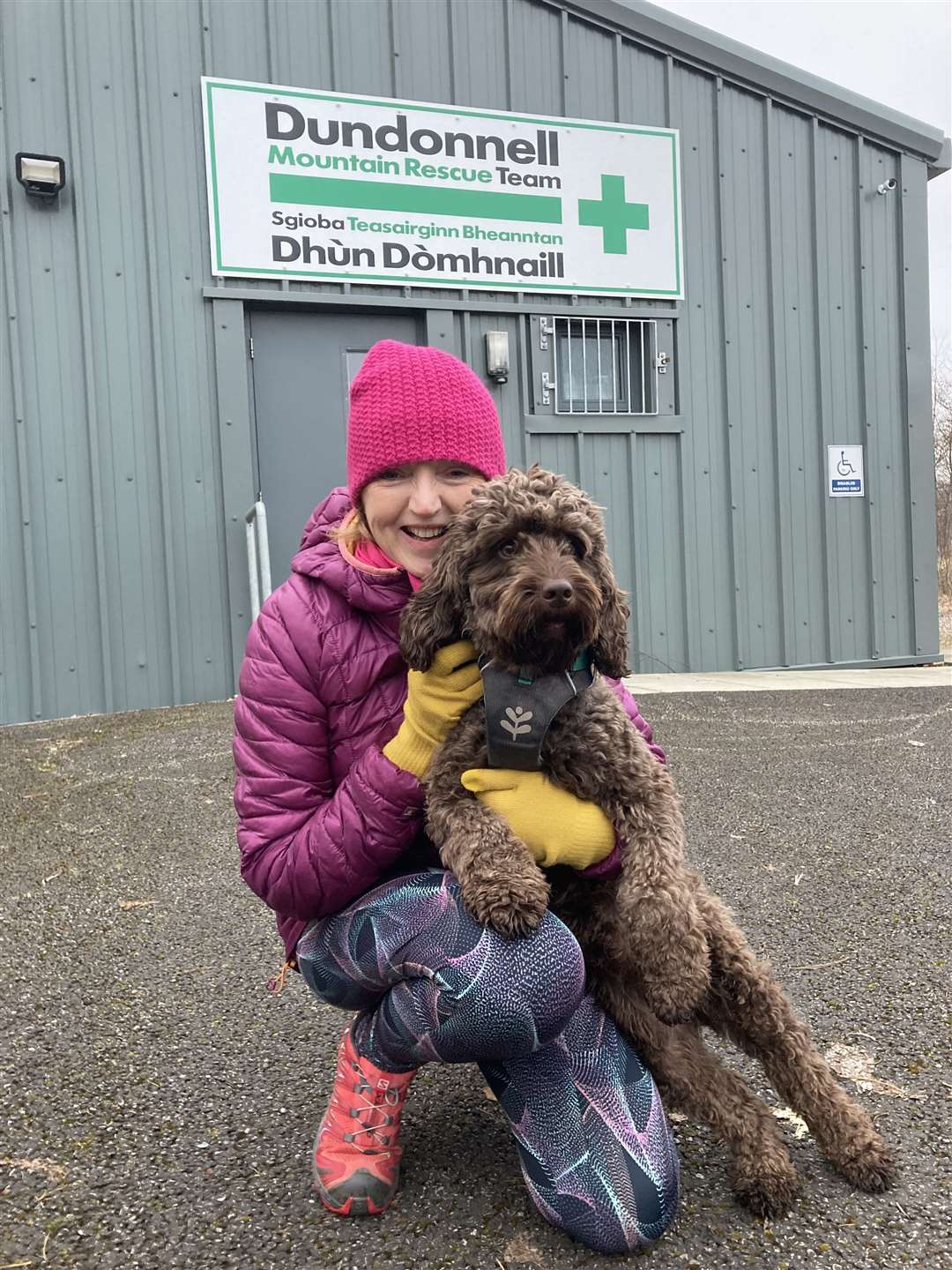 Jacqueline MacDonald is raising money for Dundonnell Mountain Rescue Team, after not being able to visit her friend in Orkney.