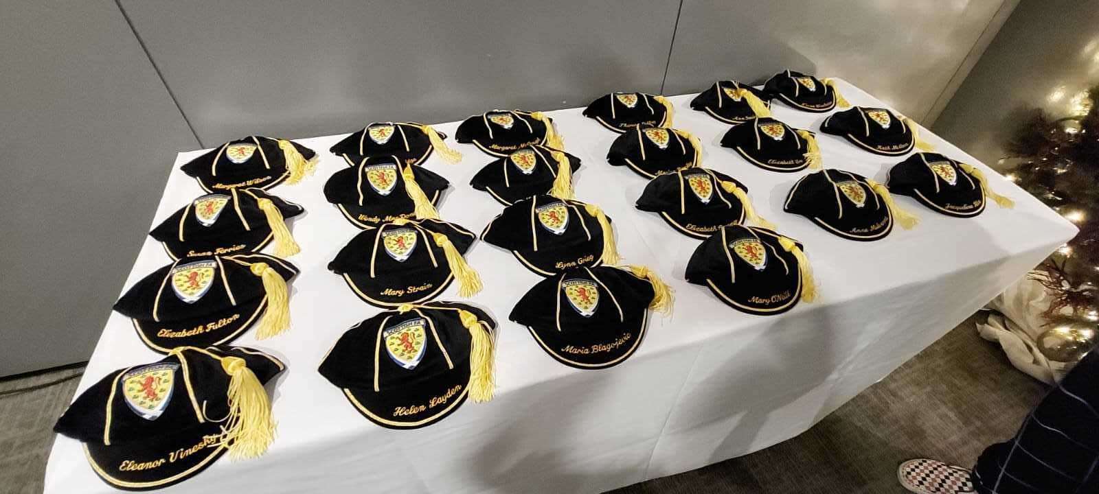22 caps were handed out to players from the 1970s and early 1980s