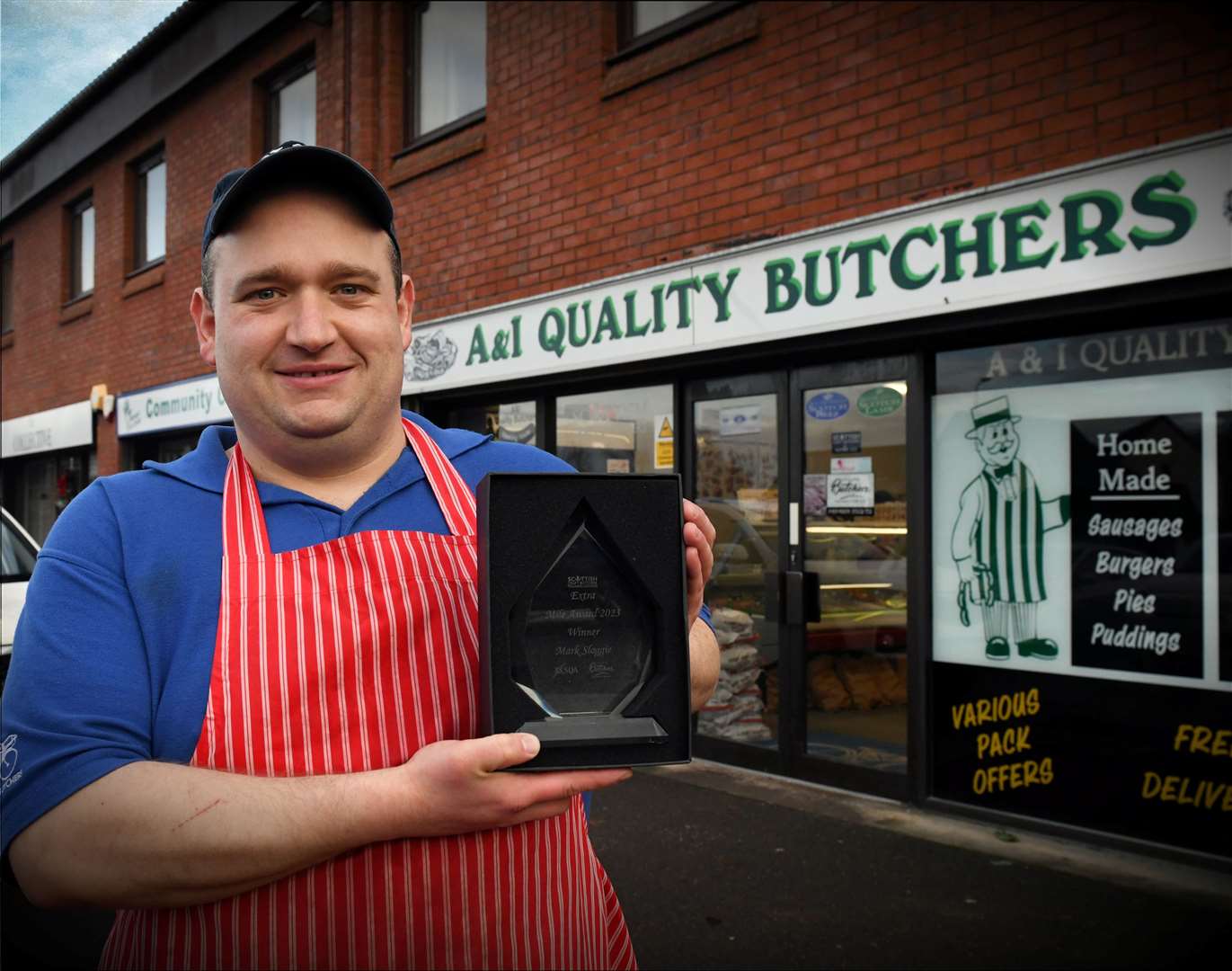 Mark Sloggie, A&i Quality Butchers manufacturer. Picture: James Mackenzie.