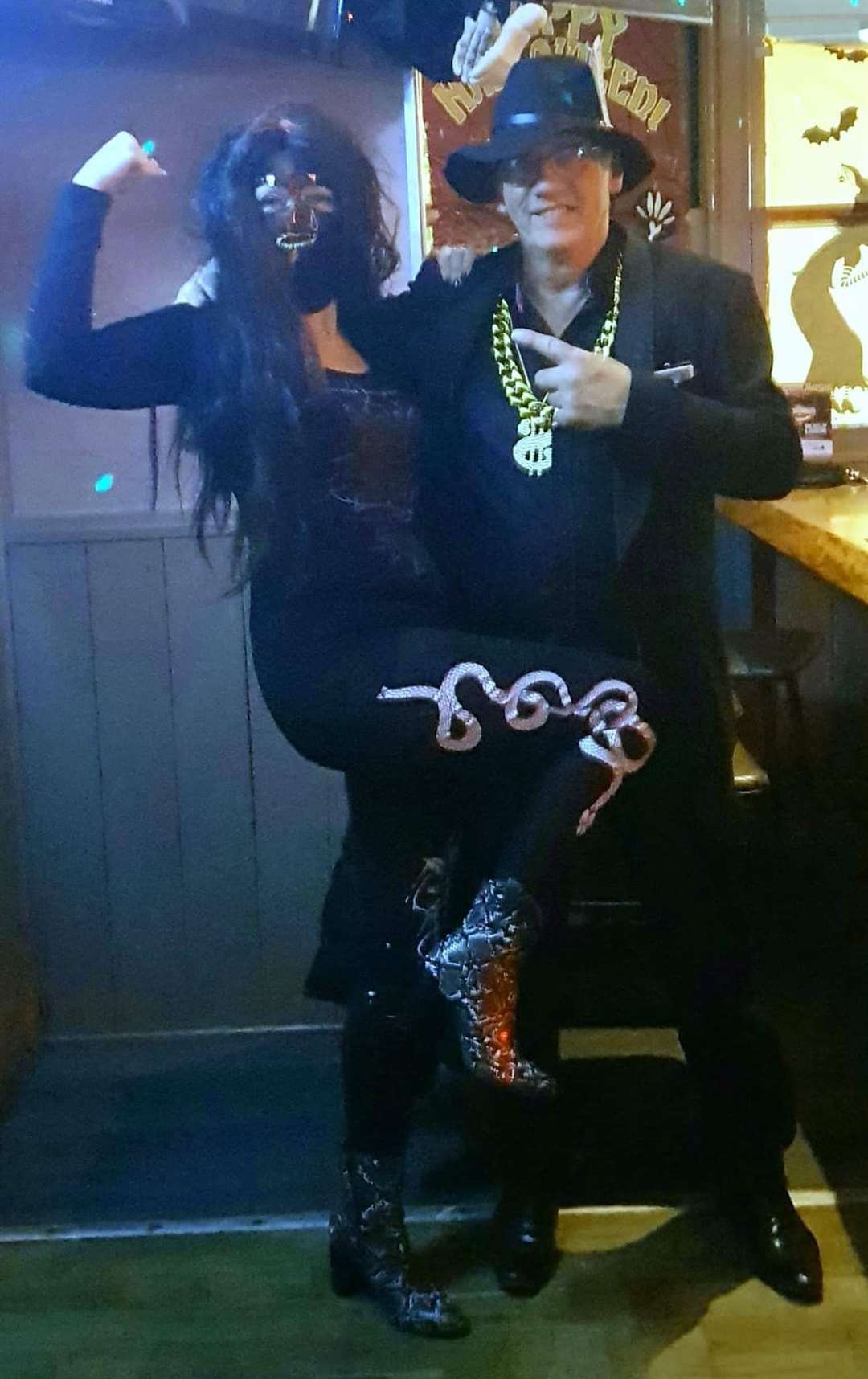The Havelock House Hotel in Nairn had its own Halloween party.