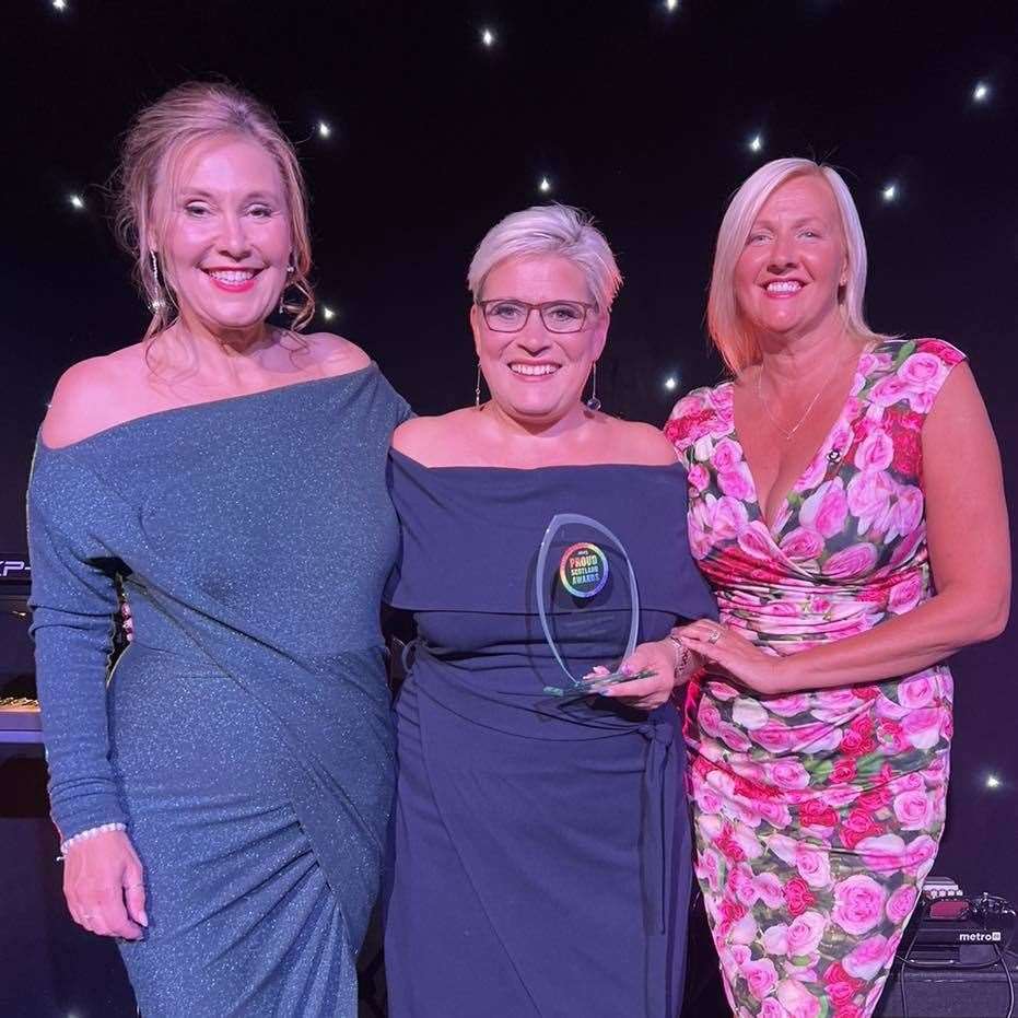 South area education and learning manager at the Highland Council Fiona Shearer has won the 2023 Proud Scotland Award for education.